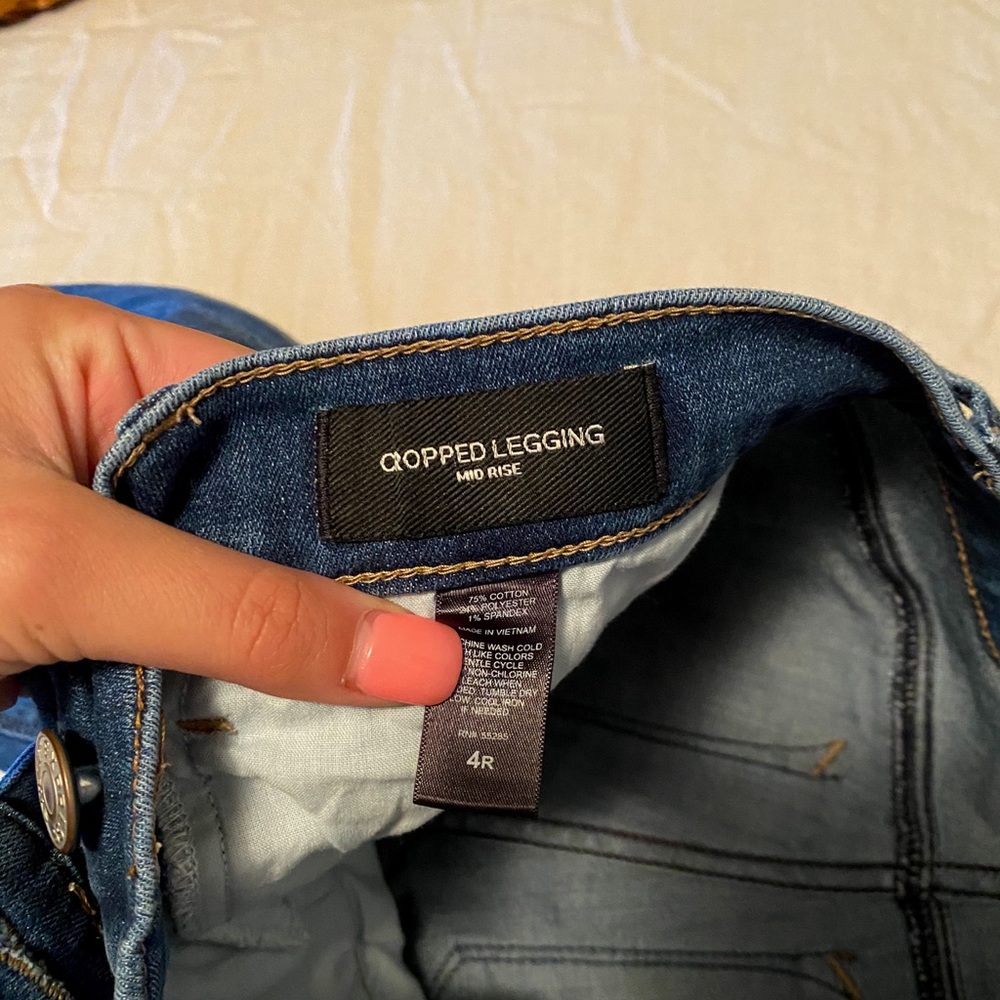 Express freyed jeans size 4 regular - Picture 4 of 4